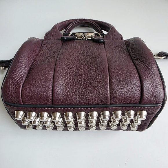Alexander Wang Mini Rockie Satchel Dark Red - Picture 2 of 16